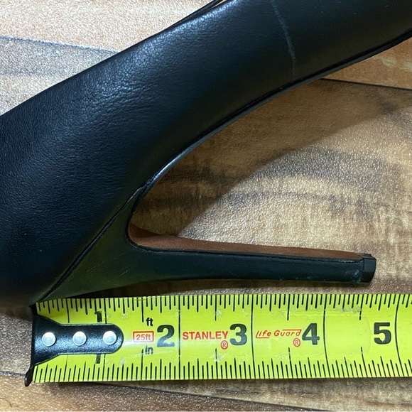 Coach • NACIE Snake Toe Leather Stilettos - Picture 11 of 12